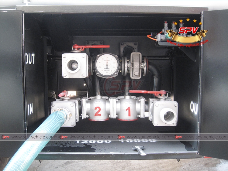 20,000 litres Fuel Tank Truck IVECO - Pump Box